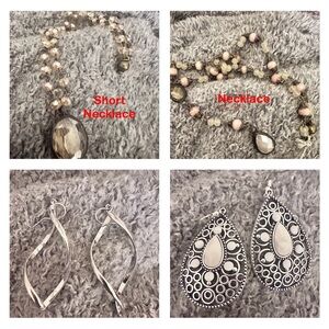 35 pieces of costume jewelry. Excellent condition. Most never worn.